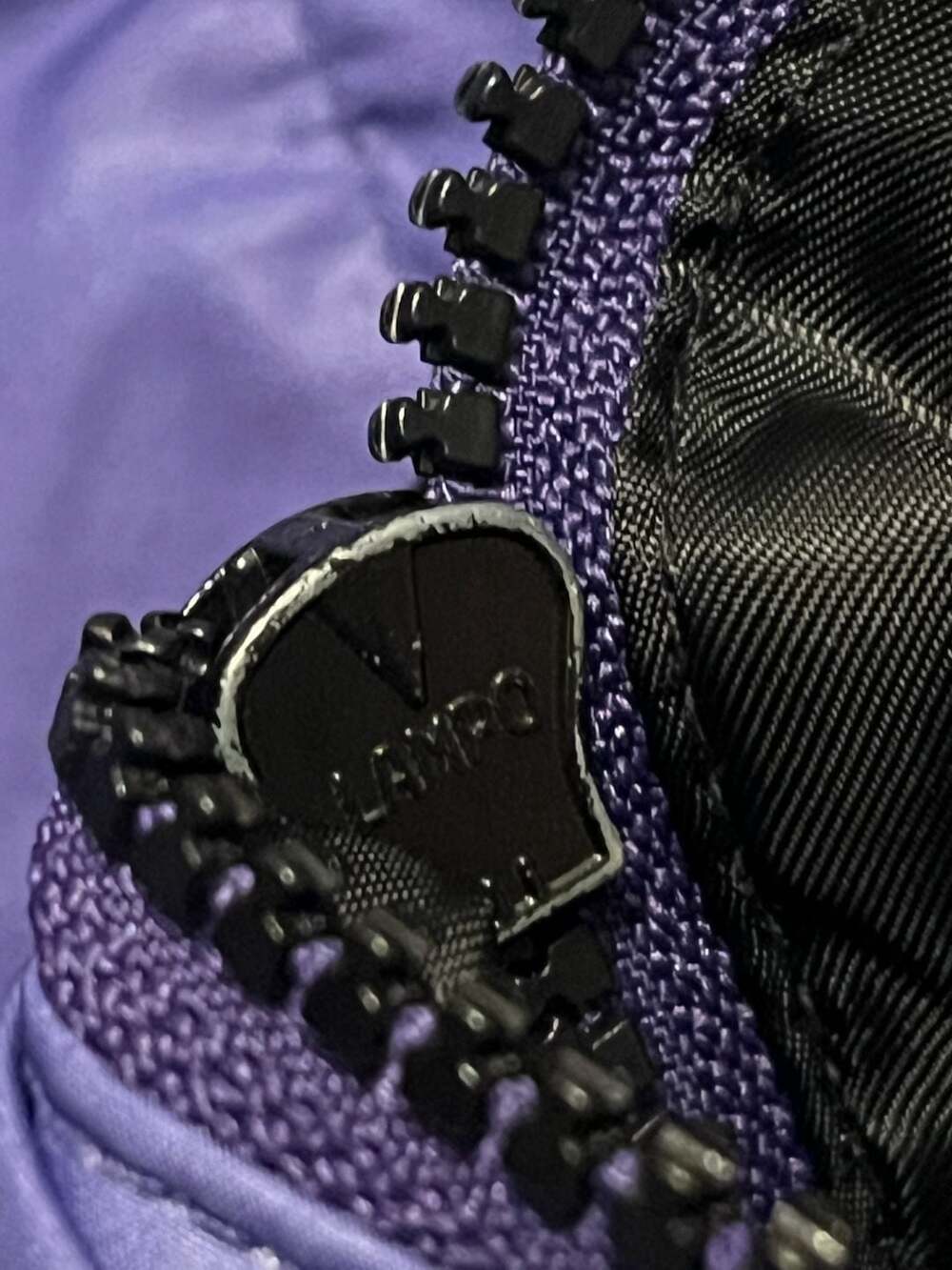 Moncler Vintage Hooded Purple Gradient Puffer Jacket image 7